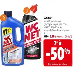Colruyt WC Net Déboucheur cheveux offre