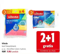 Colruyt Vileda Microfibre Colors offre