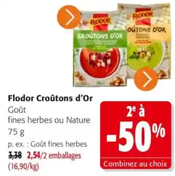 Colruyt Flodor Croûtons d'Or offre