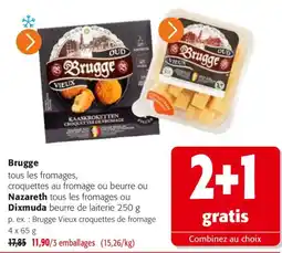 Colruyt Brugge Vieux croquettes de fromage offre