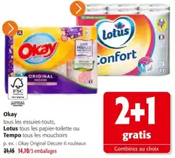 Colruyt Okay tous les essuies-touts offre