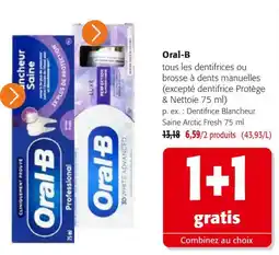 Colruyt Oral-B Dentifrice offre