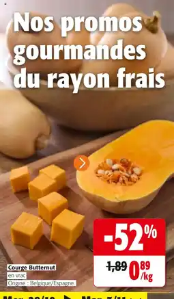 Colruyt Courge Butternut offre