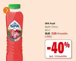 Colruyt SPA Fruit Apple Cherry offre