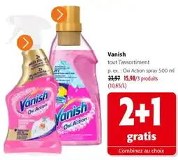 Colruyt Vanish Oxi Action offre
