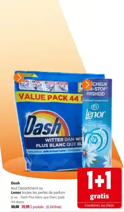 Colruyt Dash Lenor offre