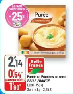 G20 Belle France Purée de Pommes de terre offre