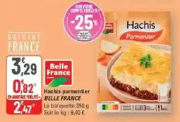 G20 Belle France Hachis parmentier offre