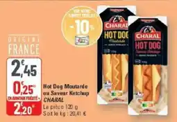 G20 CHARAL Hot Dog offre