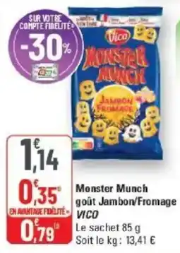 G20 Vico Monster Munch offre