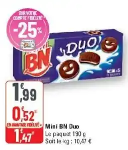 G20 BN Mini Duo offre