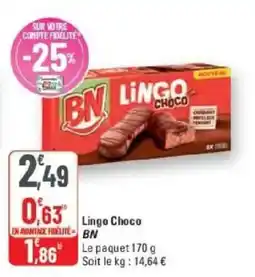G20 BN Lingo Choco offre