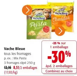 Colruyt Vache Bleue tous les fromages offre