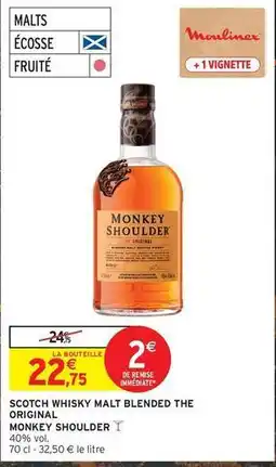 Intermarché Hyper Scotch - scotch whisky malt blended the original offre
