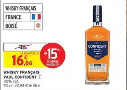 Intermarché Hyper Heritage - whisky français offre