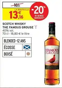 Intermarché Hyper Scotch - scotch whisky offre
