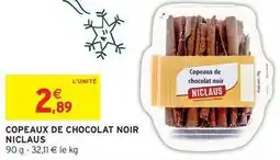 Intermarché Hyper Copeaux de chocolat noir offre
