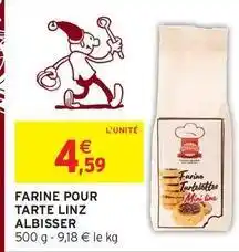 Intermarché Hyper Farine pour tarte linz offre
