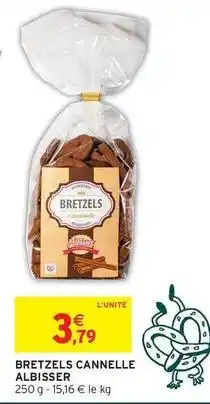 Intermarché Hyper Bretzels cannelle offre