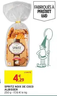 Intermarché Hyper Spritz - noix de coco offre