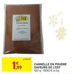 Intermarché Hyper Cannelle en poudre offre