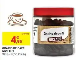 Intermarché Hyper Grains de café offre