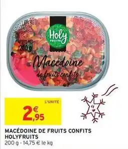 Intermarché Hyper Macedoine de fruits confits offre