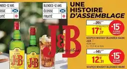 Intermarché Hyper J&b - scotch whisky blended rare offre