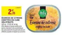 Intermarché Hyper Signal - écorces de citrons confites en cube offre