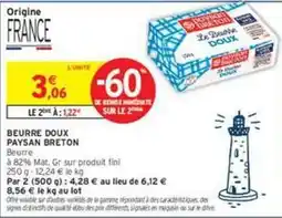 Intermarché Express Fini - beurre doux offre