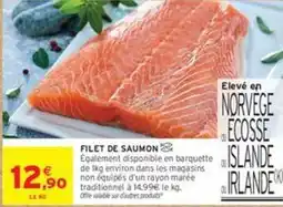 Intermarché Express Filet de saumon offre