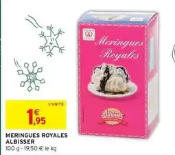 Intermarché Hyper Meringues royales offre