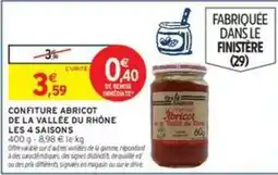Intermarché Express Signal - confiture abricot de la vallée du rhone offre