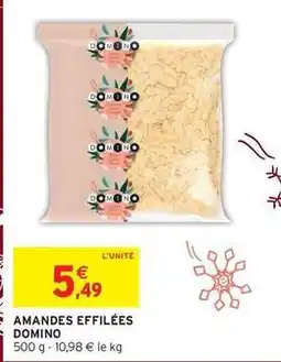 Intermarché Hyper Amandes effilées domino offre