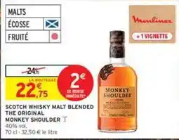 Intermarché Express Scotch - scotch whisky malt blended the original offre