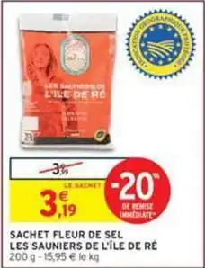 Intermarché Express Sachet fleur de sel offre