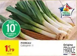 Intermarché Express Poireau offre