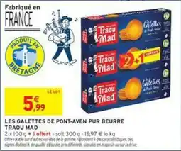 Intermarché Express Les galettes de pont-aven pur beurre offre