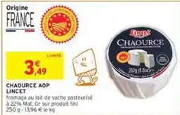 Intermarché Contact Lincet - chaource aop offre