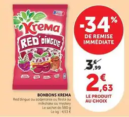 Maximarché Krema - bonbons offre