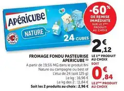Maximarché Apéricube - fromage fondu pasteurise offre