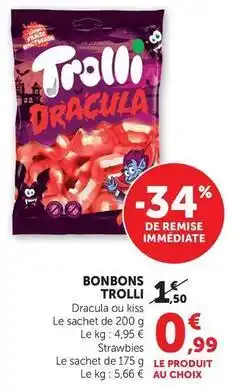 Maximarché Trolli - bonbons offre