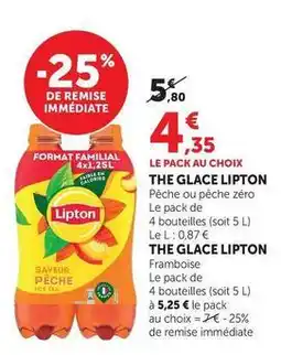Maximarché Lipton - the glace offre