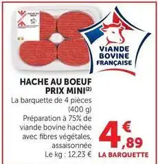 Maximarché Prix mini - hache au boeuf offre