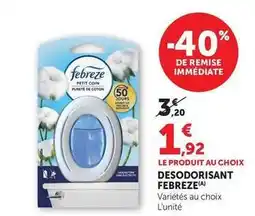 Maximarché Febreze - desodorisant offre