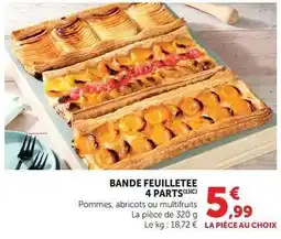 Maximarché Bande feuilletee 4 parts offre