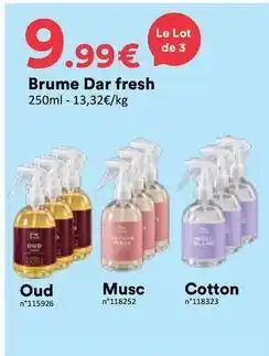 Hmarket Brume dar fresh offre