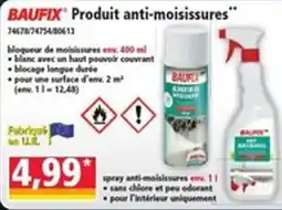 Norma BAUFIX Produit anti-moisissures offre