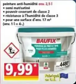 Norma BAUFIX peinture anti-humidité offre