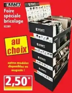 Norma KRAFT Foire spéciale bricolage offre